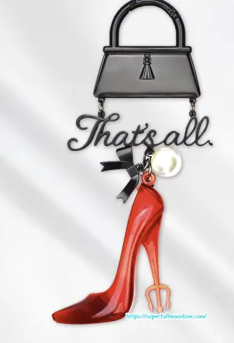 메가박스 악마는프라다를 입는다2굿즈키링 모양 